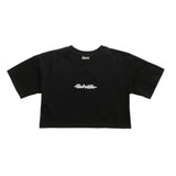 Blauer T-Shirt Girocollo Tinta Unita con Stampa per Neonata 25SBLGH02550XN NERO BLAUER 
