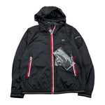 Blauer Giubbino Tinta Unita con Cappuccio per Bambino 25SBLKC11440 NERO BLAUER 