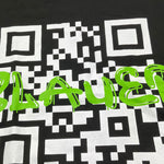Blauer T-Shirt Tinta Unita Girocollo con Stampa per Bambino 25SBLKH02566 NERO BLAUER 