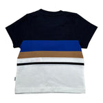 Boss T-Shirt Girocollo Tinta Unita con Stampa per Neonato J05A08 BLI BOSS 