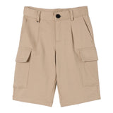 Boss Bermuda Tinta Unita con Girovita Regolabile per Bambino J51996 BEIGE BOSS 