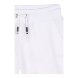 Boss Bermuda Tinta Unita con Logo per Bambino J52169B BIANCO BOSS 