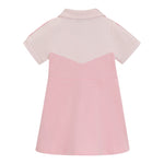 Boss Abito Mezza Manica Tinta Unita per Neonata J521866 ROSA BOSS 