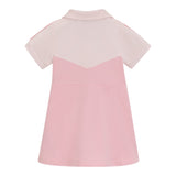 Boss Abito Mezza Manica Tinta Unita per Neonata J521866 ROSA BOSS 