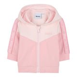 Boss Completo 3 Pezzi Felpa-Pantalone-T-Shirt per Neonata J52190 ROSA BOSS 
