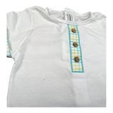 Calamaro Completo 2 Pezzi T-Shirt-Culotte per Neonato 11121 BIANCO CALAMARO 