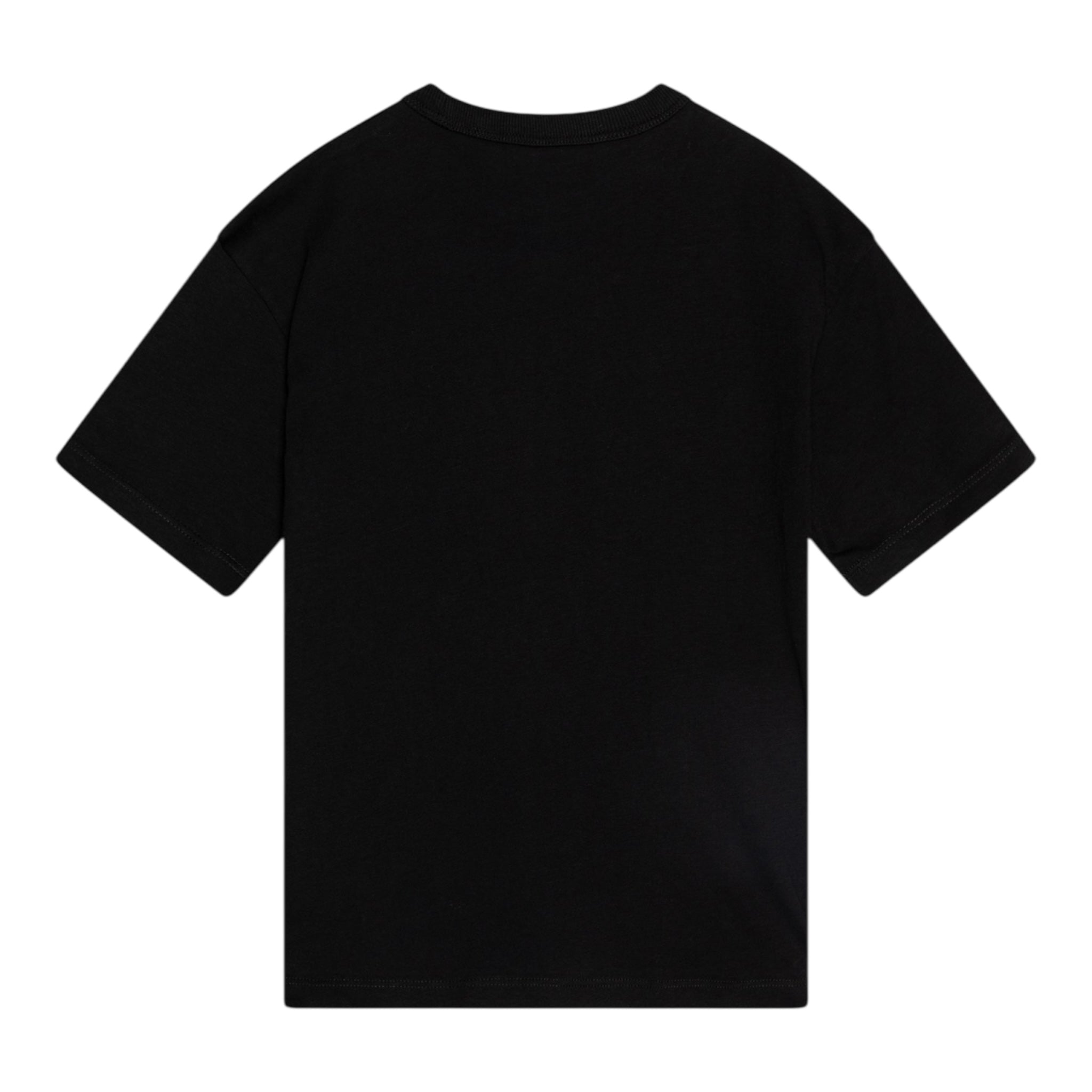 Calvin Klein T-Shirt Girocollo Tinta Unita con Logo per Bambino B02356K NERO CALVIN KLEIN 