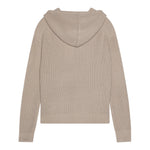 Calvin Klein Maglia Tinta Unita con Cappuccio per Bambino IB0IB02413 BEIGE CALVIN KLEIN 