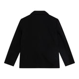 Calvin Klein Giacca Tinta Unita con Bottoni per Bambino IB0IB02418X NERO CALVIN KLEIN 