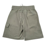 Calvin Klein Bermuda Tinta Unita con Elastico In Vita per Bambino IB0IB02512XX VERDE CALVIN KLEIN 