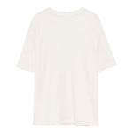 Calvin Klein T-Shirt Girocollo Tinta Unita con Stampa per Bambino IBO2356T01 PANNA CALVIN KLEIN 