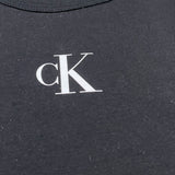 Calvin Klein Canotta Tinta Unita con Logo per Bambina IG0IG02435 NERO CALVIN KLEIN 