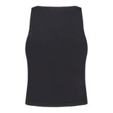 Calvin Klein Canotta Tinta Unita con Logo per Bambina IG0IG02488 NERO CALVIN KLEIN 