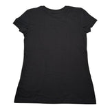 Calvin Klein T-Shirt Tinta Unita con Logo per Bambina IG0IG0279 NERO CALVIN KLEIN 