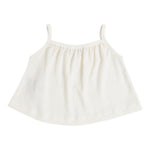 Calvin Klein Top Tinta Unita con Bretelle per Bambina IG0IG02870 PANNA CALVIN KLEIN 