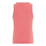 Calvin Klein Canotta Tinta Unita Giromanica con Stampa per Bambina IG0IG02871X FUXIA CALVIN KLEIN 