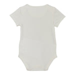 Calvin Klein Body Tinta Unita Mezza Manica per Neonato IN0IN00014 CREMA CALVIN KLEIN 