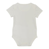 Calvin Klein Body Tinta Unita Mezza Manica per Neonato IN0IN00014 CREMA CALVIN KLEIN 