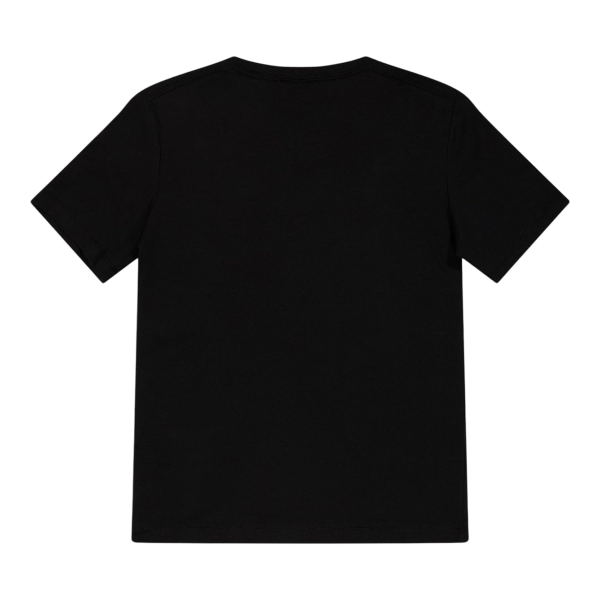 Calvin Klein T-Shirt Girocollo Tinta Unita con Logo per Bambino IU0IU00678X NERO CALVIN KLEIN 
