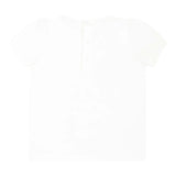Moschino T-Shirt Girocollo Tinta Unita con Stampa per Neonata MDM03M BIANCO MOSCHINO 