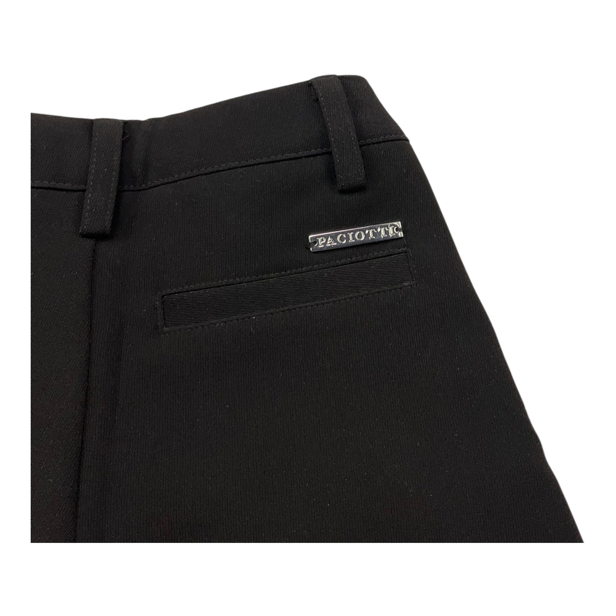 Cesare Paciotti Bermuda Tinta Unita con Girovita Regolabile per Neonato BMP5156B NERO CESARE PACIOTTI 