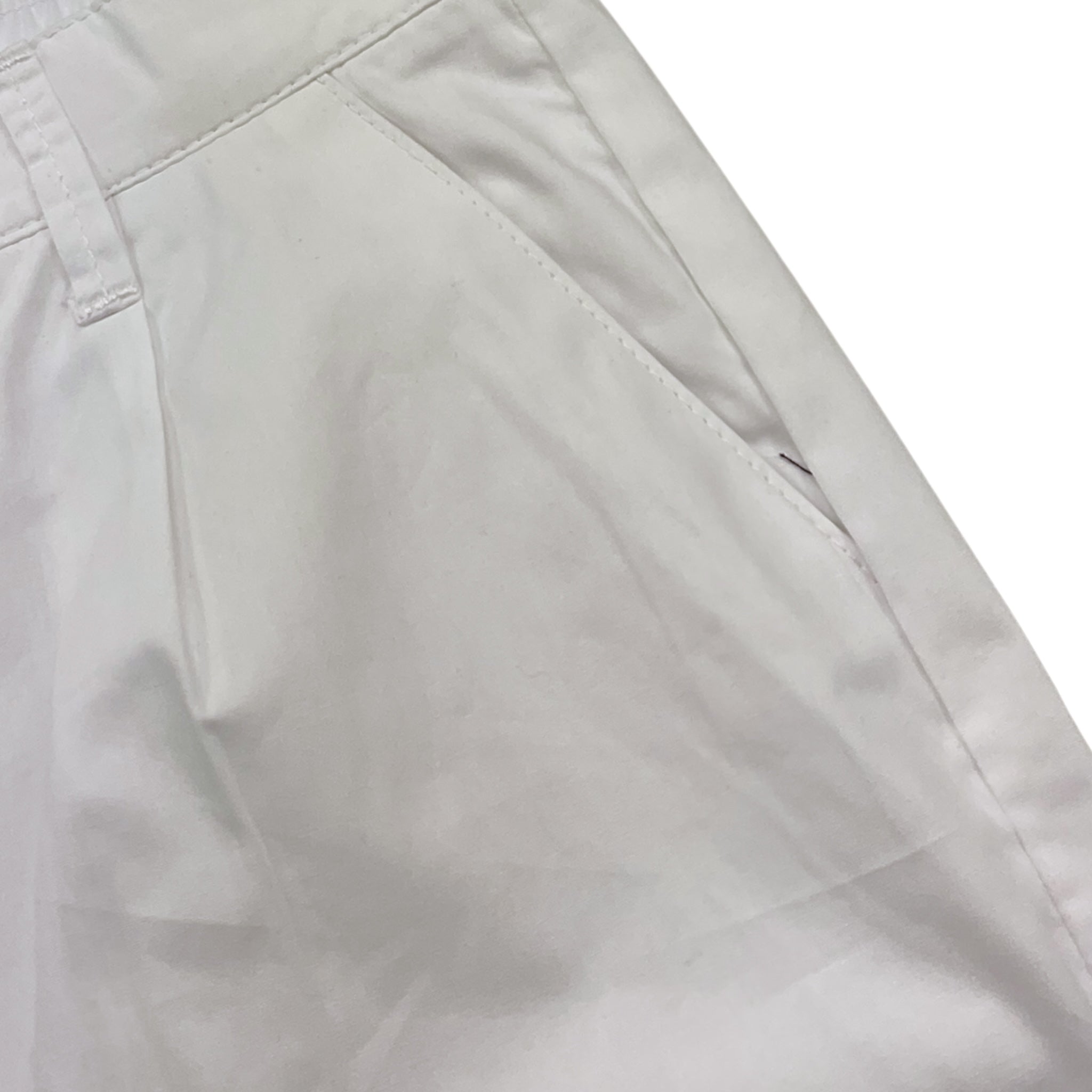 Cesare Paciotti Bermuda Tinta Unita con Elastico In Vita per Bambino BMP5163J BIANCO CESARE PACIOTTI 