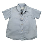 Cesare Paciotti Camicia Tinta Unita Mezza Manica per Neonato CMP3150B AZZURRO CESARE PACIOTTI 