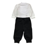 Cesare Paciotti Completo 2 Pezzi Bicolore Felpa-Pantalone per Neonato COMP5102B BIANCO/NERO CESARE PACIOTTI 