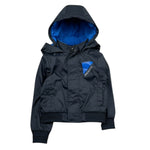 Cesare Paciotti Giubbino Tinta Unita con Cappuccio E Zip per Neonato GBP5102B BLU CESARE PACIOTTI 