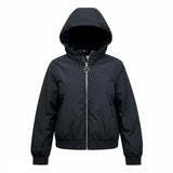 Cesare Paciotti Giubbino Tinta Unita con Zip E Cappuccio per Neonato GBP5154B NERO CESARE PACIOTTI 