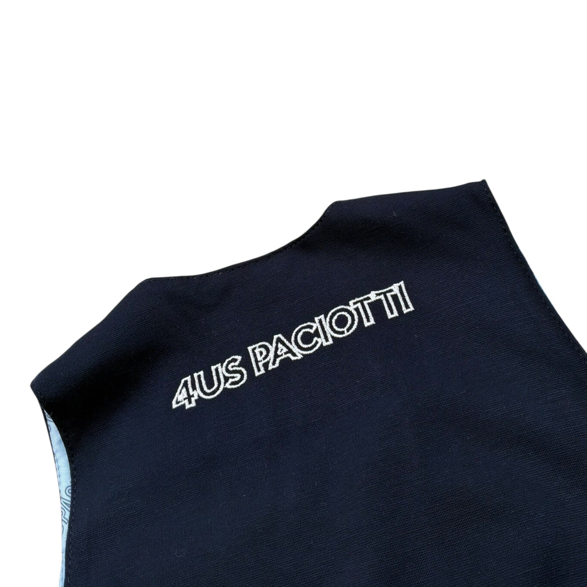 Cesare Paciotti Gilet Tinta Unita con Bottoni per Neonato GLP1126B BLU CESARE PACIOTTI 