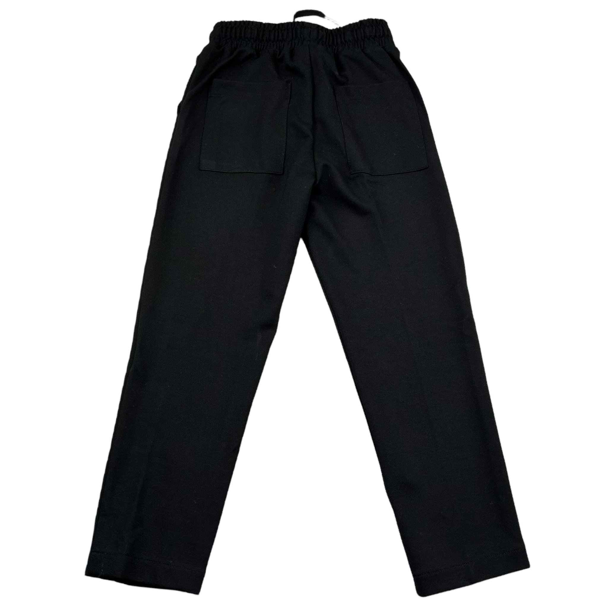 Cesare Paciotti Pantalone Tinta Unita con Elastico In Vita per Bambino PFP5151J NERO CESARE PACIOTTI 
