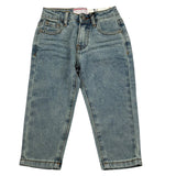 Cesare Paciotti Jeans Tinta Unita con Girovita Regolabile per Bambino PTP5162BXX AZZURRO CESARE PACIOTTI 