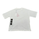 Cesare Paciotti T-Shirt Girocollo tinta unita con Stampa Bianco per Bambino TSP5102J BIANCO CESARE PACIOTTI 