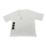 Cesare Paciotti T-Shirt Girocollo tinta unita con Stampa Bianco per Bambino TSP5102J BIANCO CESARE PACIOTTI 