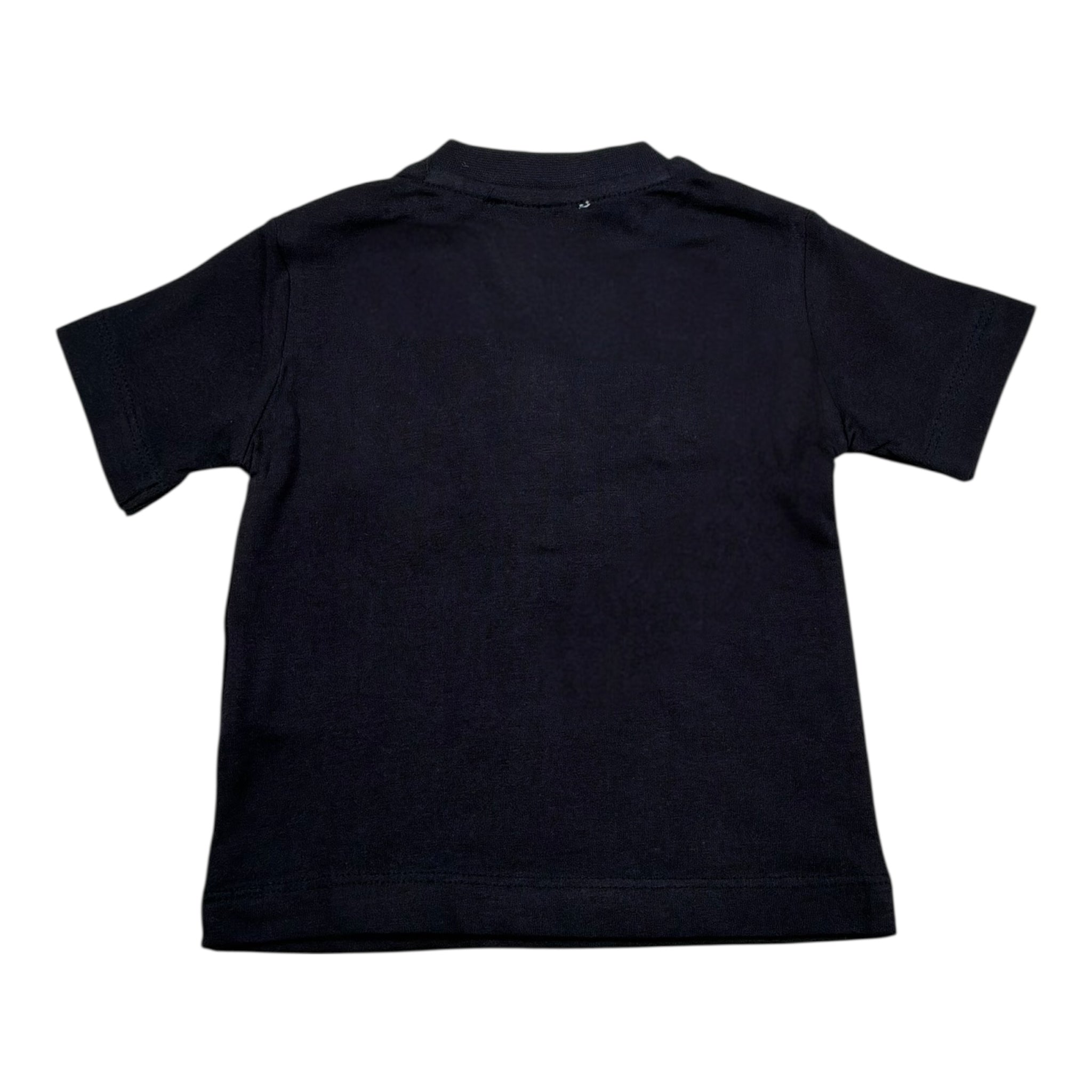 Cesare Paciotti T-Shirt Girocollo Tinta Unita con Stampa per Neonato TSP5111BXX BLU CESARE PACIOTTI 