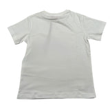 Cesare Paciotti T-Shirt Girocollo tinta unita con Stampa Bianco per Bambino TSP5155BXXX BIANCO CESARE PACIOTTI 