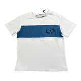 Cesare Paciotti T-Shirt Girocollo Tinta Unita con Stampa per Neonato TSP5157BXN BIANCO CESARE PACIOTTI 