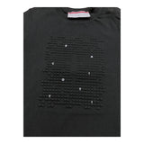 Cesare Paciotti T-Shirt Girocollo Tinta Unita con Stampa per Bambino TSP5164B NERO CESARE PACIOTTI 