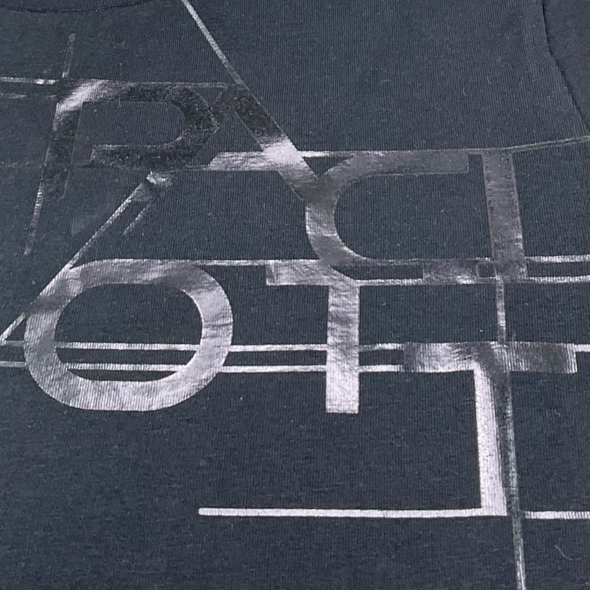 Cesare Paciotti T-Shirt Girocollo Tinta Unita con Stampa per Bambino TSP5165J NERO CESARE PACIOTTI 