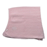 Cnd Coperta Tinta Unita con Logo per Neonata EIIEIIE ROSA CND 