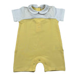 Coccode Pagliaccetto Mezza Manica Tinta Unita per Neonato C55148 GIALLO COCCODE 
