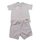 Coccode Completo 2 Pezzi T-Shirt-Culotte per Neonata C55167 ROSA COCCODE 