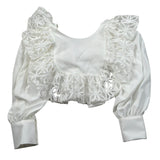 Coco' Et Mama' Completo 2 Pezzi Camicia-Gonna Tinta Unita per Bambina CORDELIA BIANCO COCO' ET MAMA' 