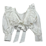 Coco' Et Mama' Completo 2 Pezzi Camicia-Gonna Tinta Unita per Bambina CORDELIA BIANCO COCO' ET MAMA' 
