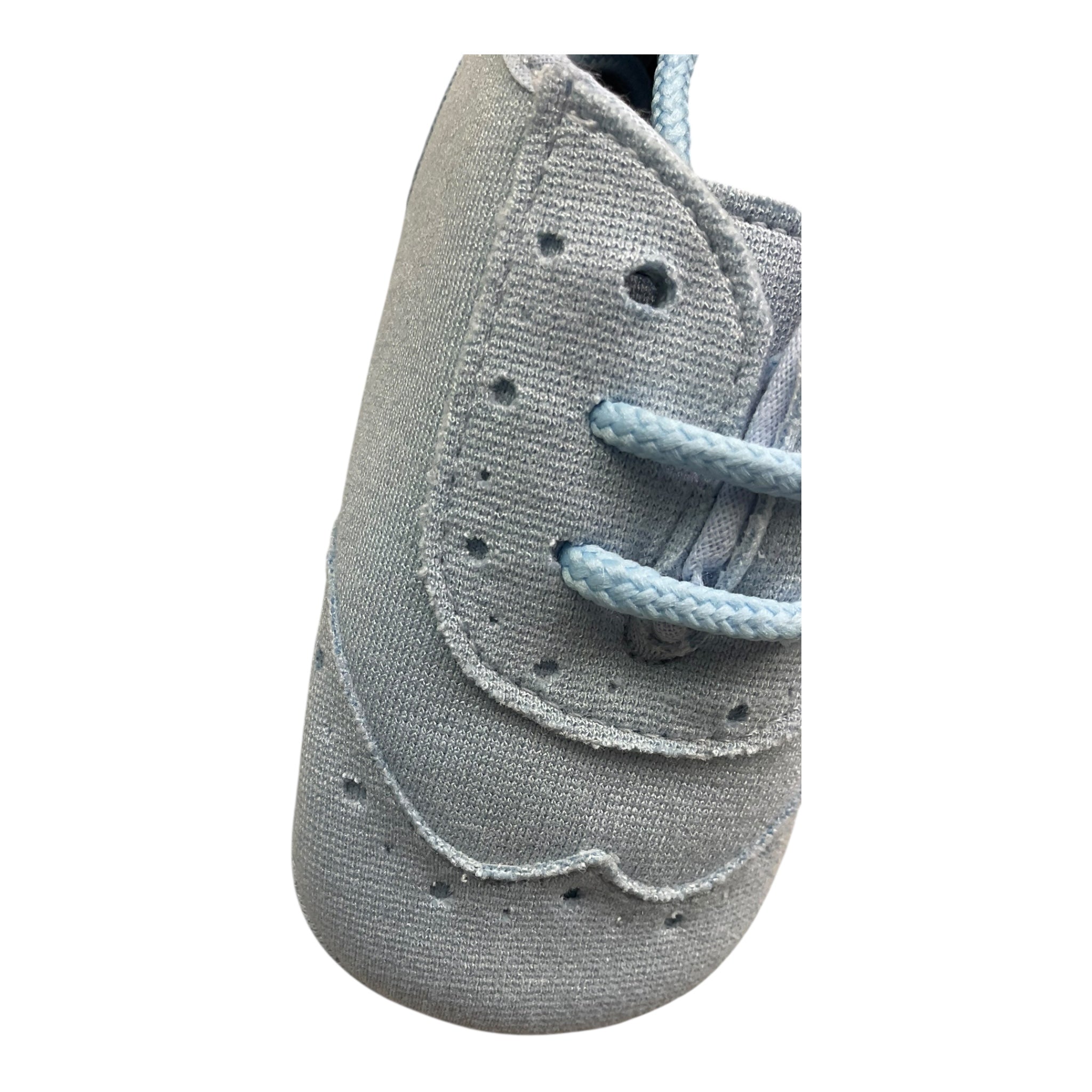 Colori Chiari Scarpe Tinta Unita con Lacci per Neonato MN957881 AZZURRO COLORI CHIARI 