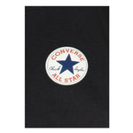 Converse T-Shirt Girocollo tinta unita con Logo Nero per Bambino 9C9506 NERO CONVERSE 