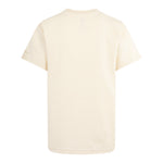 Converse T-Shirt Girocollo Tinta Unita con Logo per Bambino 9CD483 BEIGE CONVERSE 