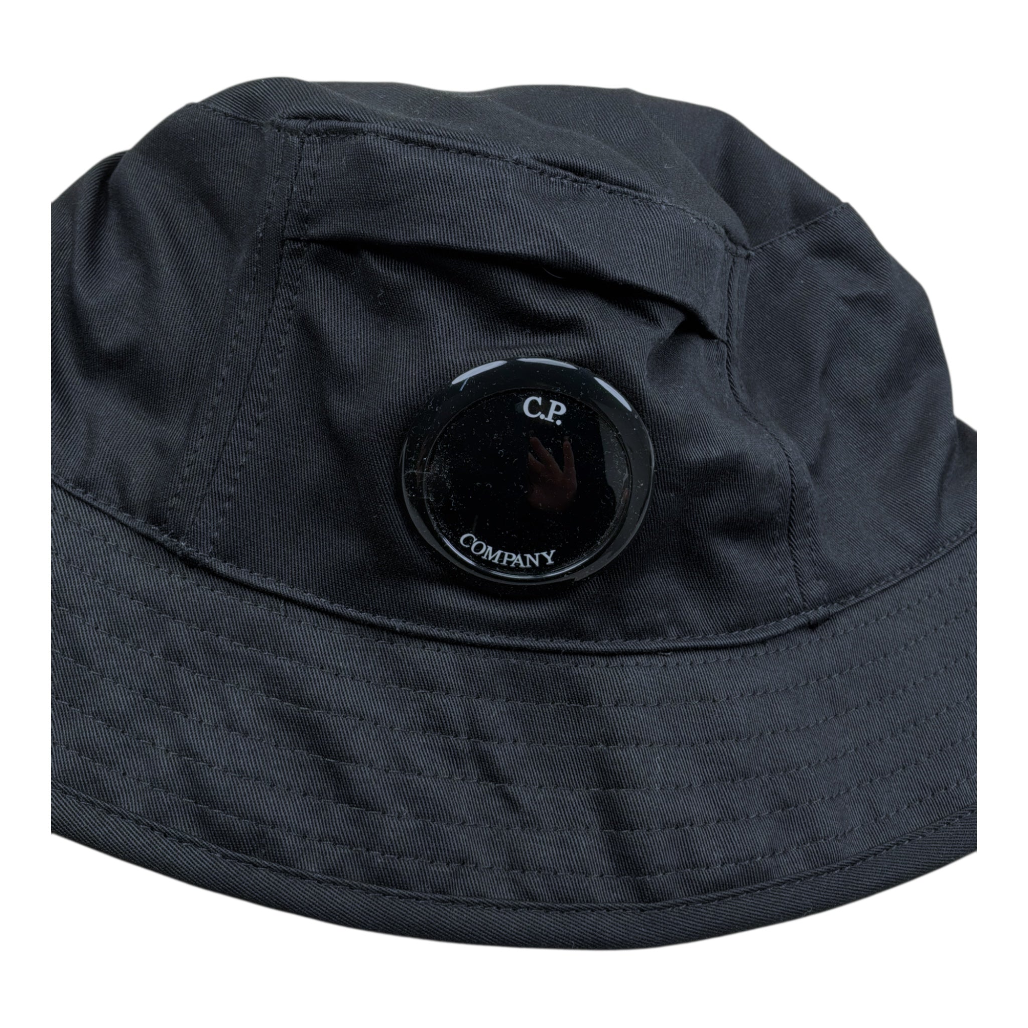 C.P. Company Cappello Pescatore Tinta Unita per Bambino CMX006 NERO C.P. COMPANY 