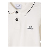 C.P. Company Polo Mezza Manica Tinta Unita per Neonato CNM000N PANNA C.P. COMPANY 